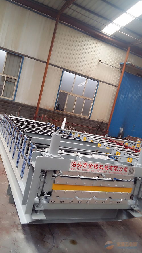 安徽淮北金铭机械860/900双层彩瓦机价格解析与升降机制造工艺概述